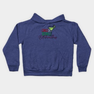 Cinco De Drinko Bitchachos Tequila Drinking Cinco De Mayo Kids Hoodie